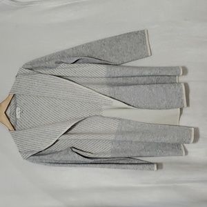 Dolce Stella Open Hoody Cardigan, Wool Blend Size M